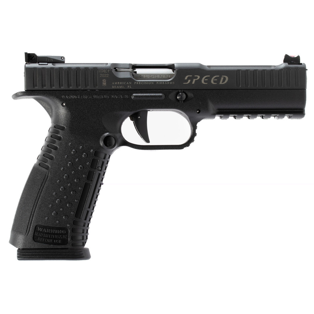 Ampf Strike One Ergl 9mm 5" 17rd Slv