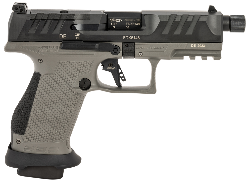 Walther Arms Pdp Pro Sd 9mm Cp 4.6" Gry Or