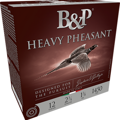 B&p Ammunition Heavy Pheasant, B&p 12b38h4   Heavy Pheasant 12g 1 3/8 Oz    25/10