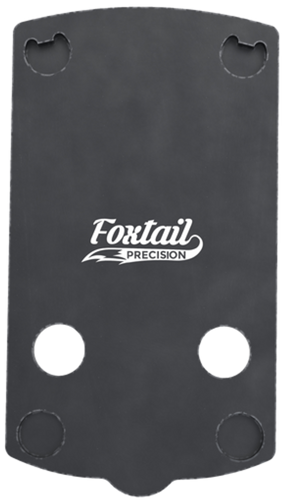 Foxtail Precision Red Dot Adapter Plate For Optics-ready Pistol, Fox 100-005 Optic Adapter Plate Glk43x/48,hc,407k