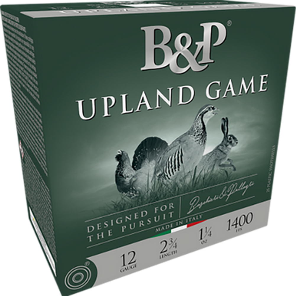 B&p Ammunition Upland Game, B&p 12b1up8   Upland Classic 12g 1oz         25/10