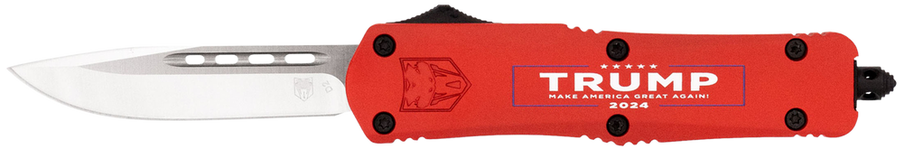 Cobra Tec Knives Llc Fs-3, Cobra Mtrp24reddns  Fs3 Trump 2024 Drop Point Red