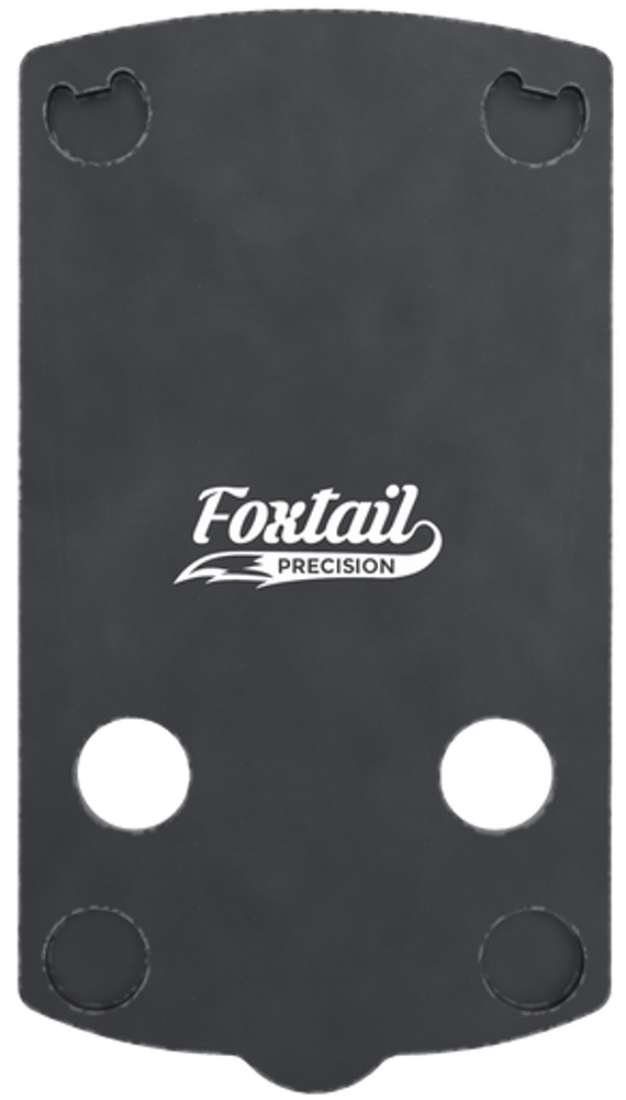 Foxtail Precision Red Dot Adapter Plate For Optics-ready Pistol, Fox 100-009 Optic Adapter Plate Glk43x/48,hc,eps