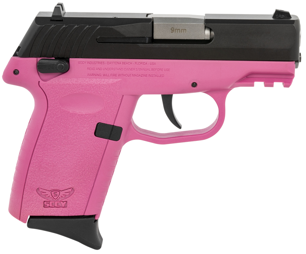 SCCY Industries Cpx-1 G3 9mm Blk/pnk Sfty 10+1