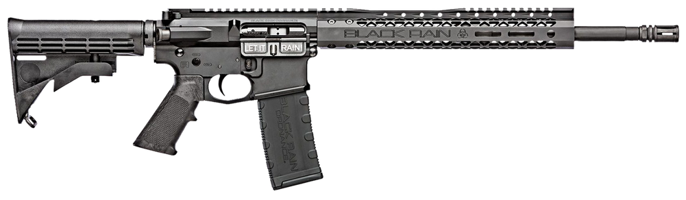 Black Rain Ordnance TYRANT300BLK Tyrant  300 Blackout 16" 30+1 Black Anodized Rec Black Adjustable Stock Black Polymer Grip Right Hand