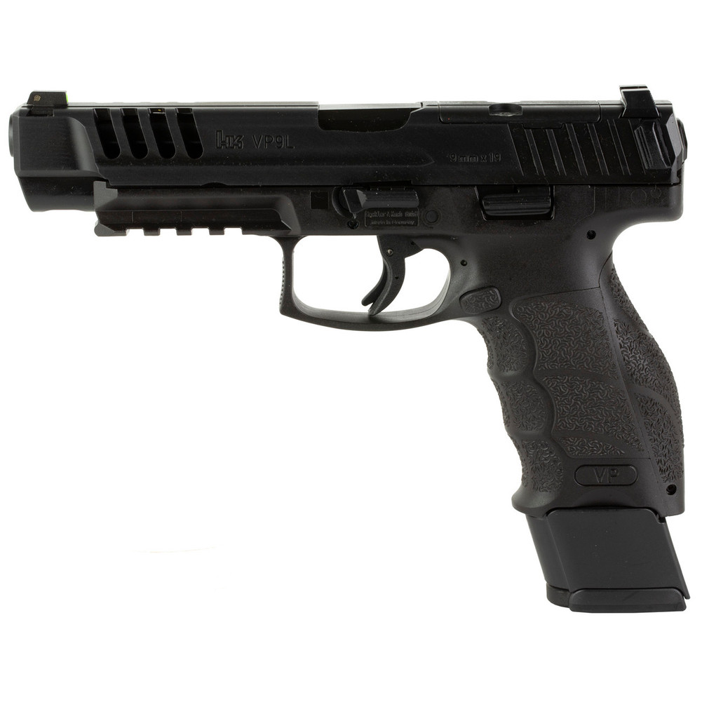 Heckler and Koch (HK USA) Vp9l-b 9mm Blk 5" 20+1 Fs Or