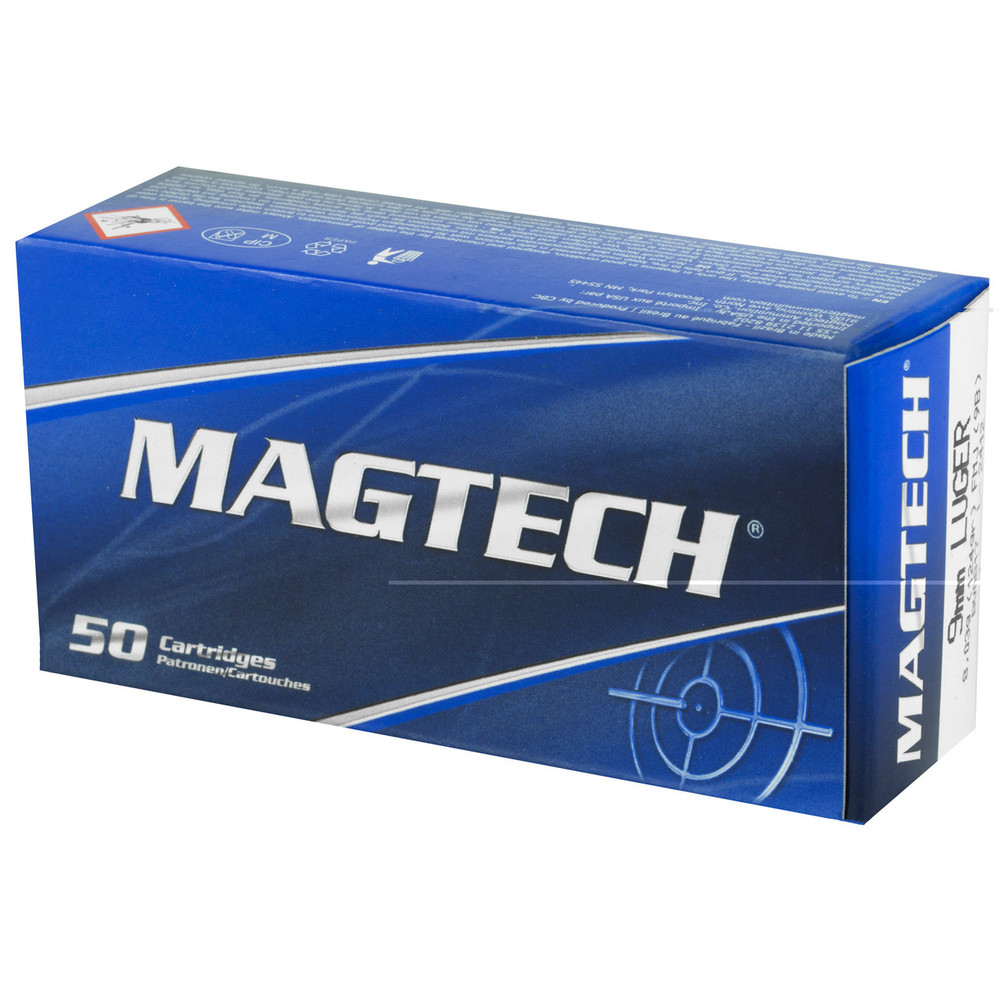 Magtech 9mm 124gr Full Metal Jacket 50/1000