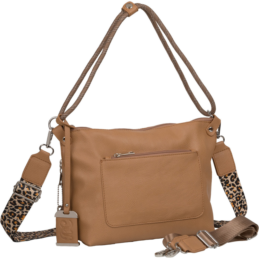 Bulldog Hobo Purse W/holster Orange