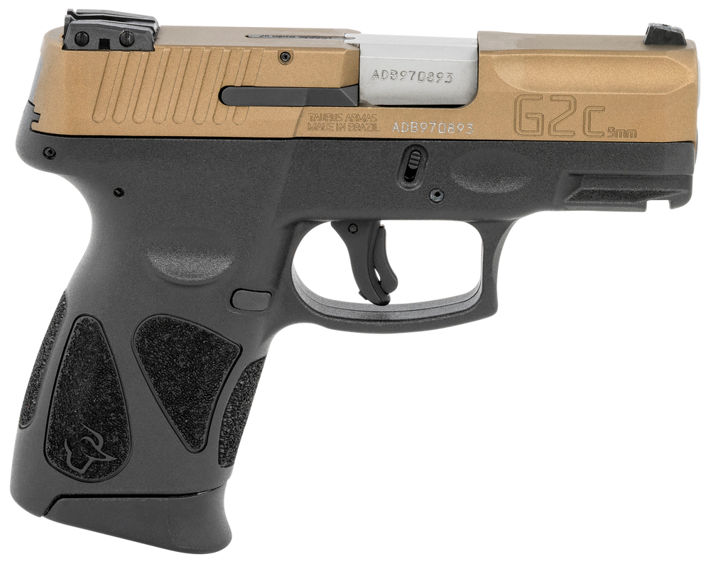Taurus G2c 9mm Burnt Bronze/blk 12+1#