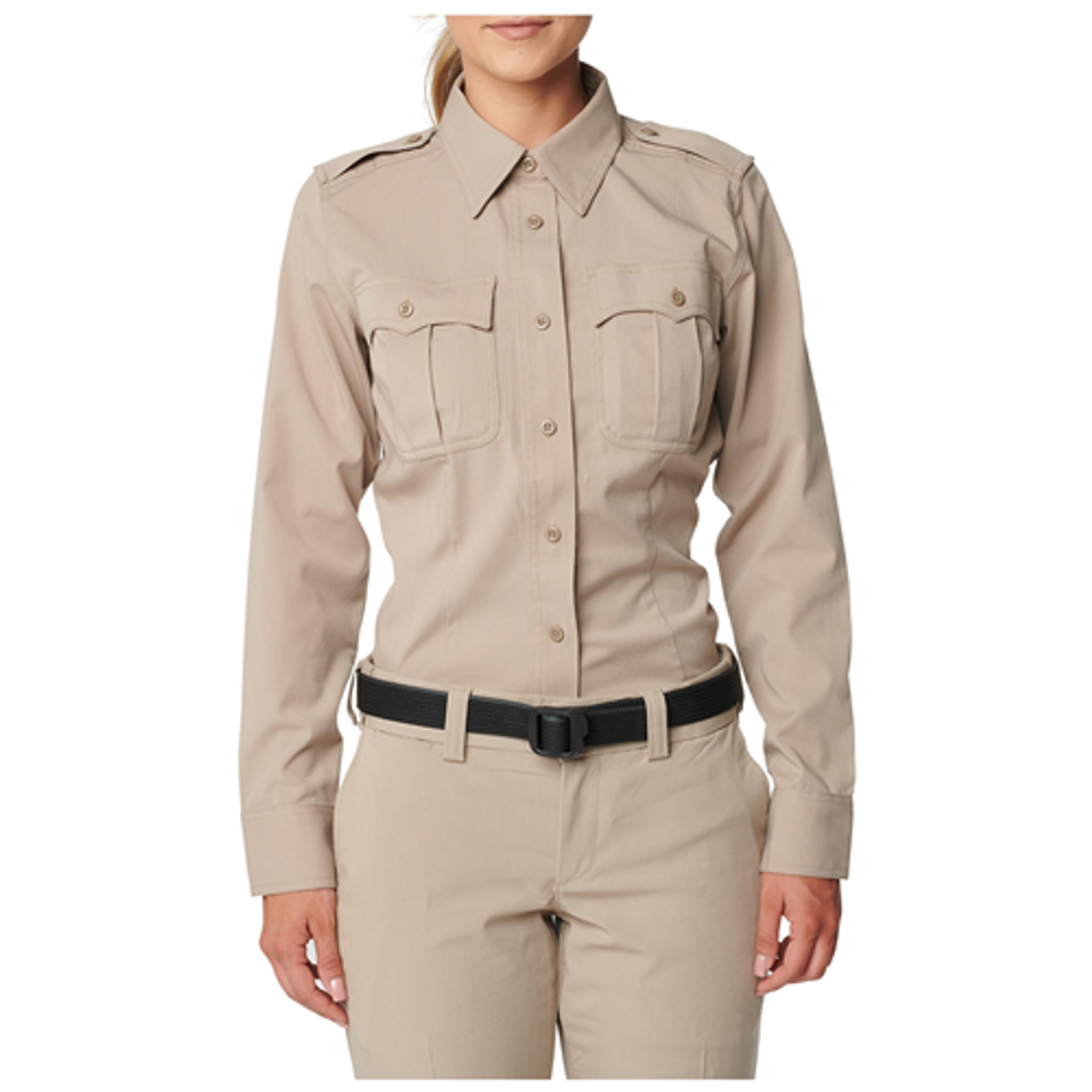 Women's Class A Flex-Tac Poly/Wool Twill Long Sleeve Shirt Women's Class A Flex-Tac Poly/Wool Twill Long Sleeve Shirt