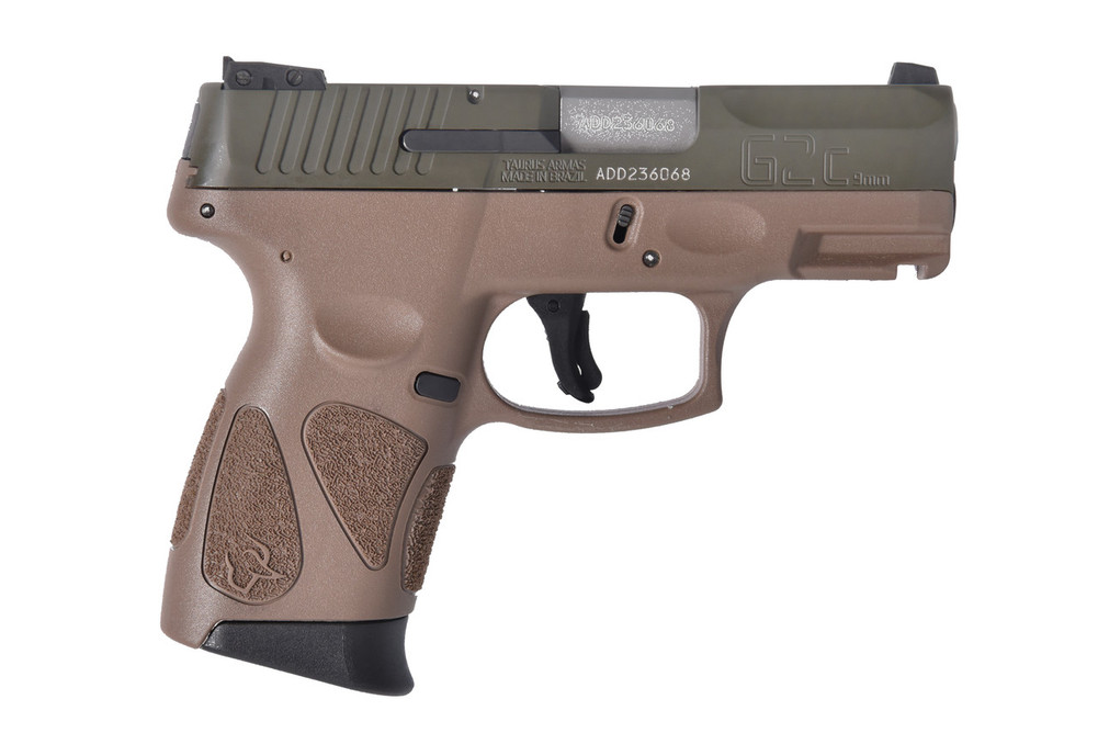 Taurus G2c 9mm Odg/brown 3.2" 12+1