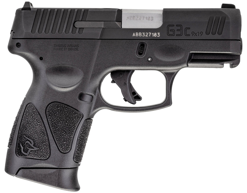 Taurus G3c 9mm Blk/blk 3.2" 12+1