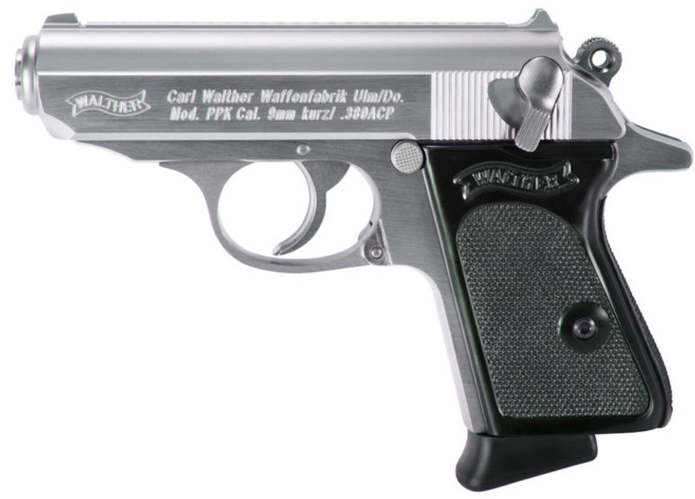 Walther Arms Ppk 380acp Ss 3.3" 6+1 Walther Arms Ppk 380acp Ss 3.3" 6+1