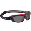 ULTIM8 SAFETY SPECTACLES PC SMOKE PLATINUM PC TPR HYBRID BLACK