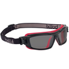 ULTIM8 SAFETY SPECTACLES PC SMOKE PLATINUM PC TPR HYBRID BLACK