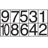 LARGE ADHESIVE PHOTO NUMBERS B