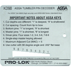 ASSA Key Decoder