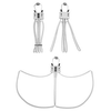 Cobra Cuffs, white, 6/box