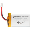 3.7V 100mA Lithium Polymer Rechargeable Battery