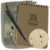 Cordura 5.25 x 7.25 Top Bound Notebook Kit - Tan Book / Multicam Cover