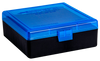 Berrys Ammo Box, Berrys 95182     003 Ammo Box  .38/357 100r Blu/bk