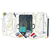 47 Piece Complete Car Opening Tool Kit