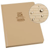 Fabrikoid Universal Bound Book - 6.75 x 8.75 - Tan