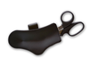 Right Side Leather Scissor Holder w/ Clip