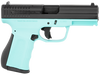 FMK G9C1G2TBSS 9C1 G2 9mm Luger 14+1 4" Black Stainless Steel Barrel, Black Serrated Carbon Steel Slide, Blue Jay Polymer Frame w/Picatinny Rail, Black Backstrap Grip