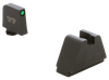 Ameriglo Optic Compatible Sight Set For Glock, Amer Gl812   5xltall Glk 17-39         Grn/blk/blk