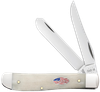 Case Mini Trapper, Case 14091 Smooth Natural Bone Cs Mini Trapper