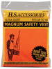 Hunters Specialties Safety Vest, Hs Hs-02002         Magnum Safety Vest Orange