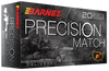 Barnes Bullets Precision Match, Brns 32017 Bb223rm1 223rem     55gr Otmbt  20/10
