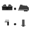 Radian Weapons Stealth, Radn G9001 Glk Mos       Rmr Stlth Bckup Irons