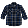 Horizon Design Flannel Shirt, Hdesign 32203  Hornady L/s Flannel        Lg Navy