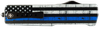 Templar Knife Premium, Temp Mabtb121 Slim Back The Blue Dagger Blk D2
