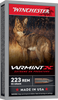 Winchester Ammo Varmint X, Win X223pxp         223 Varmintx Xp 55 Gr    20/10