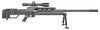 Steyr Arms 610551 HS 50 M1 50 BMG 5+1 35" Black Steel Barrel, Black Mannox Picatinny Rail Steel Receiver, Black Synthetic Adj Chassis Stock, Black Polymer Grip