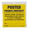 Allen , Allen 15824 Posted No Trespassing Sign 12 Pk