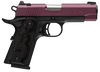 Browning 051995492 1911-380 Black Label Compact Frame 380 ACP 8+1 3.63" Matte Stainless Steel Barrel, Black Cherry Cerakote Serrated Steel Slide, Matte Black Aluminum Frame w/Beavertail