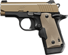 Kimber Mfg.,inc Micro, Kimber 3300209 Micro Desert Tan Lg Ns       380acp