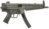PTR 604 9CT Classic 9mm Luger 20+1 8.86", OD Green Rec, Black Polymer Furniture, 3-Lug Adapter, Rotary/Hooded Sights