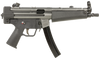 PTR 604 9CT Classic 9mm Luger 20+1 8.86", Gray Rec, Black Polymer Furniture, 3-Lug Adapter, Rotary/Hooded Sights
