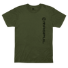 Magpul Industries Corp Vertical Logo, Magpul Mag1113-316-s  Vert Logo      Shirt Sm  Od