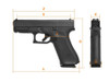 GLOCK G45 G5 9mm 17+1 4.0" Full Fde#