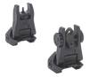 Mepro Usa Llc Fubs Self Illuminated Flip Backup Sights, Mepro 404100     Fubs-flip Backup Sght 2dot Blk