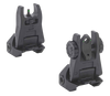 Mepro Usa Llc Fubs Self Illuminated Flip Backup Sights, Mepro 404100     Fubs-flip Backup Sght 2dot Blk