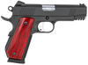Fusion Firearms 1911RIPTIDEC9MM 1911 Freedom Riptide C 9mm Luger 4.25" 8+1, Black, Beavertail Frame, Serrated Slide, Red Cocobolo Grip, 70 Series Design