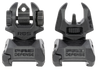 Mepro Usa Llc Frbs Self Illuminated Flip Back Up Sights, Mepro 403220     Frbs-flip Backup Sght 2dot Blk