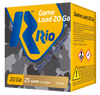 Rio Ammunition Game Load, Rio Rc208      Game Load   20 2.75 8sht 1oz  25/10